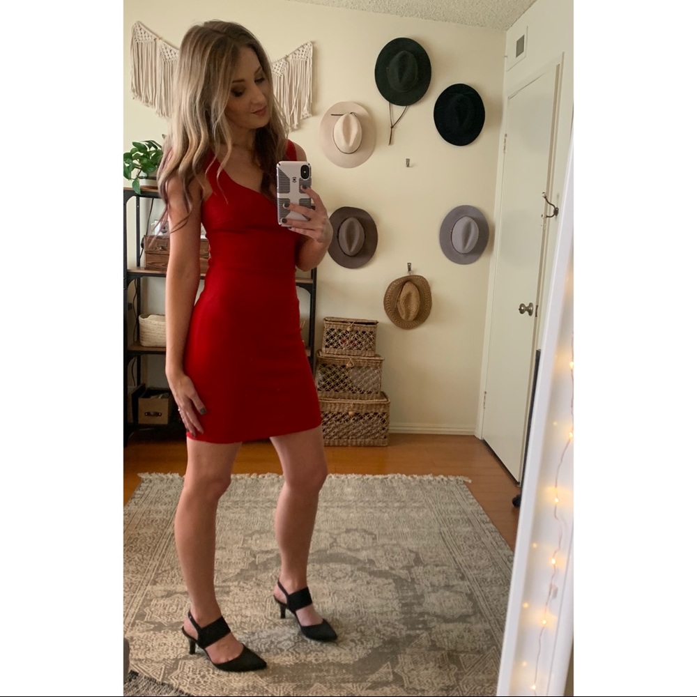 Lulu’s Red Mini Dress S